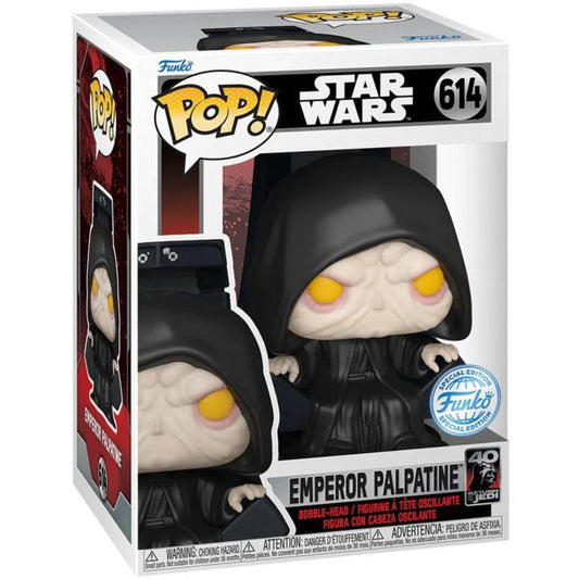 Star Wars Episode VI: Return of the Jedi - Emperor Palpatine on Throne Funko Pop! (DAMAGED BOX)