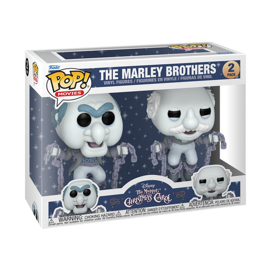 The Muppet's Christmas Carol - Marley Brothers Funko Pop! 2-Pack Vinyl Figure