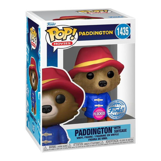 Paddington (2017) - Paddington with Case Flocked Funko Pop!