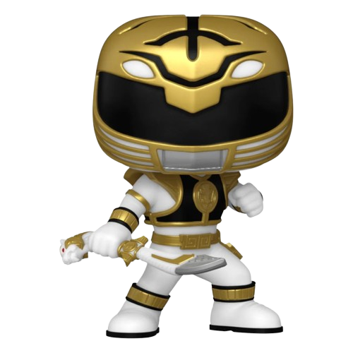 Power Rangers 30th Anniversary - White Ranger with Sword Funko Pop!