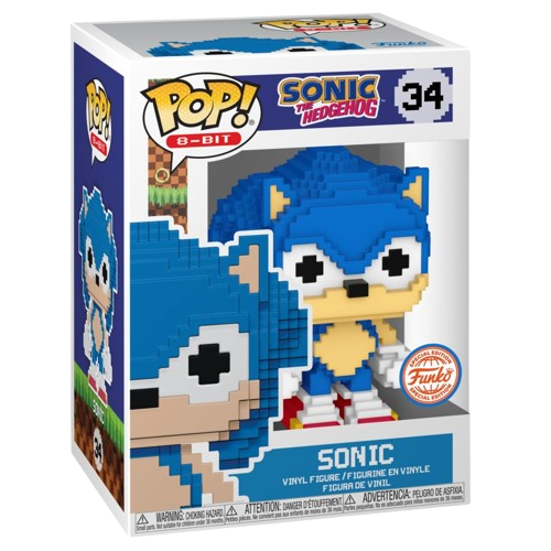 Sonic the Hedgehog - Sonic (8-Bit) Funko Pop!