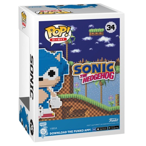 Sonic the Hedgehog - Sonic (8-Bit) Funko Pop!