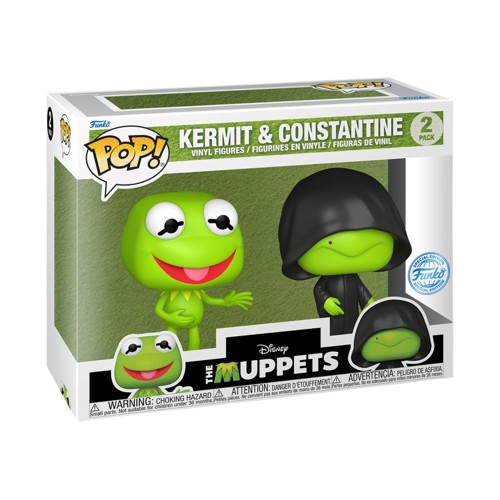 Muppets - Kermit & Constantine Funko Pop! 2-Pack