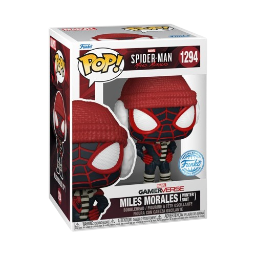 Spider-Man: Miles Morales - Winter Miles Funko Pop!