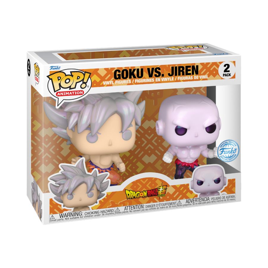 Dragon Ball Super - Goku Vs Jiren Pearlescent Funko Pop! 2-Pack