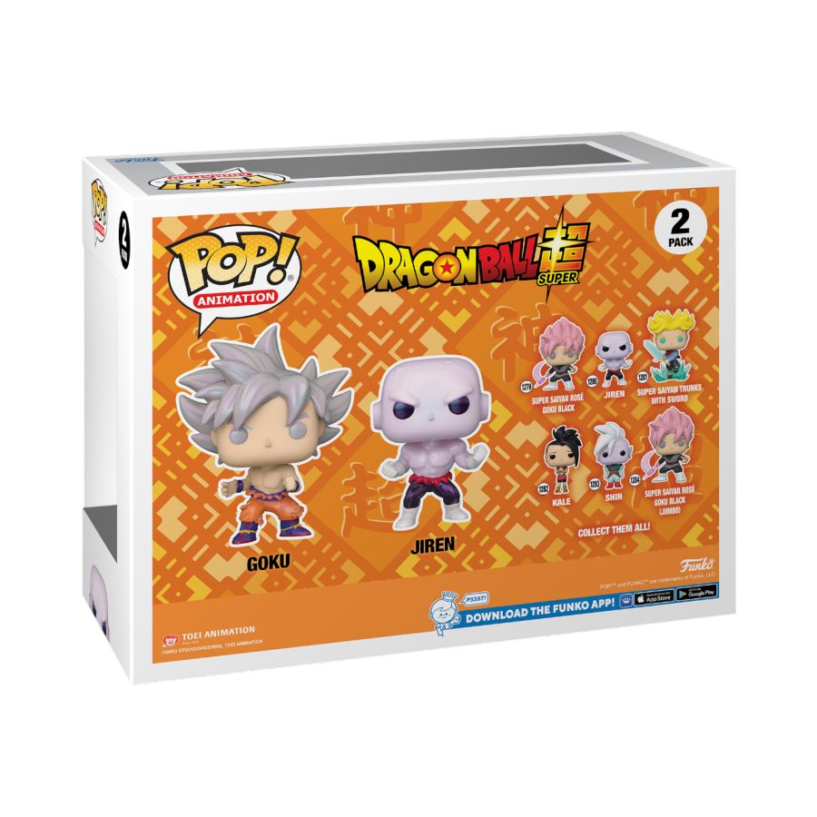 Dragon Ball Super - Goku Vs Jiren Pearlescent Funko Pop! 2-Pack