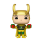 Marvel Comics - Loki with Holiday Sweater Metallic Funko Pop!