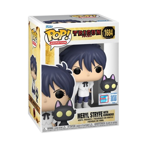 Trigun - Meryl Stryfe with Kuroneko 2024 Fall Convention Exclusive Funko Pop!