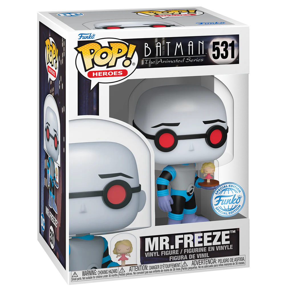 Batman: The Animated Series - Mr. Freeze™ with Nora (Snow Globe) Funko Pop!