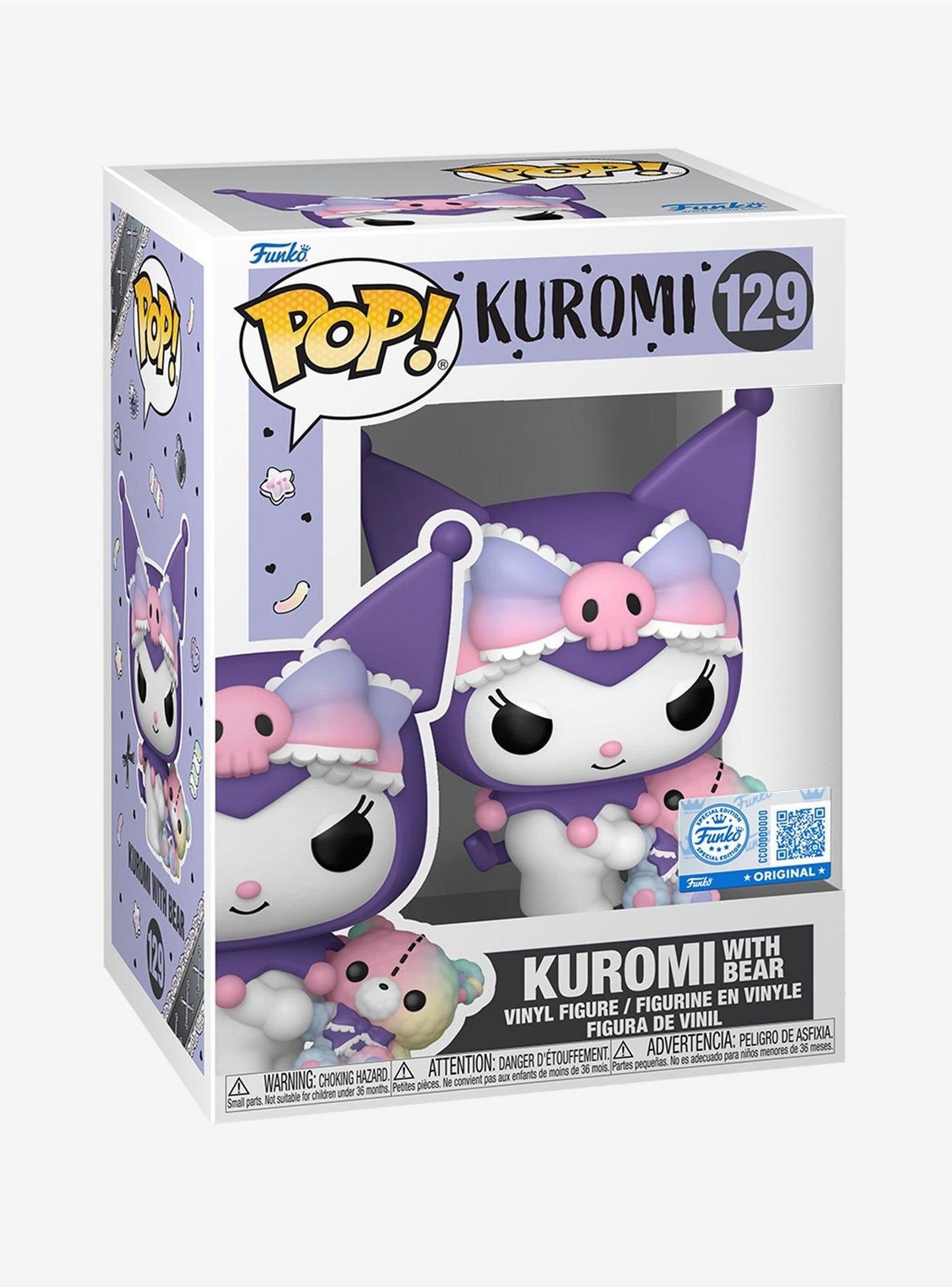 Sanrio – Kuromi with Bear #129 Funko Pop!