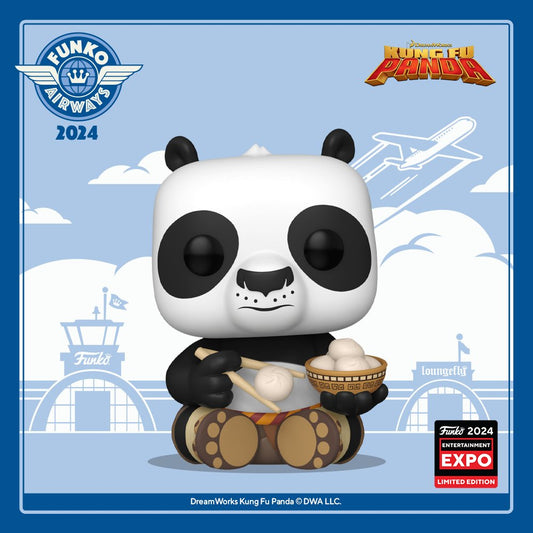 Kung Fu Panda - Po With Dumplings C2E2 Expo Exclusive Funko Pop!