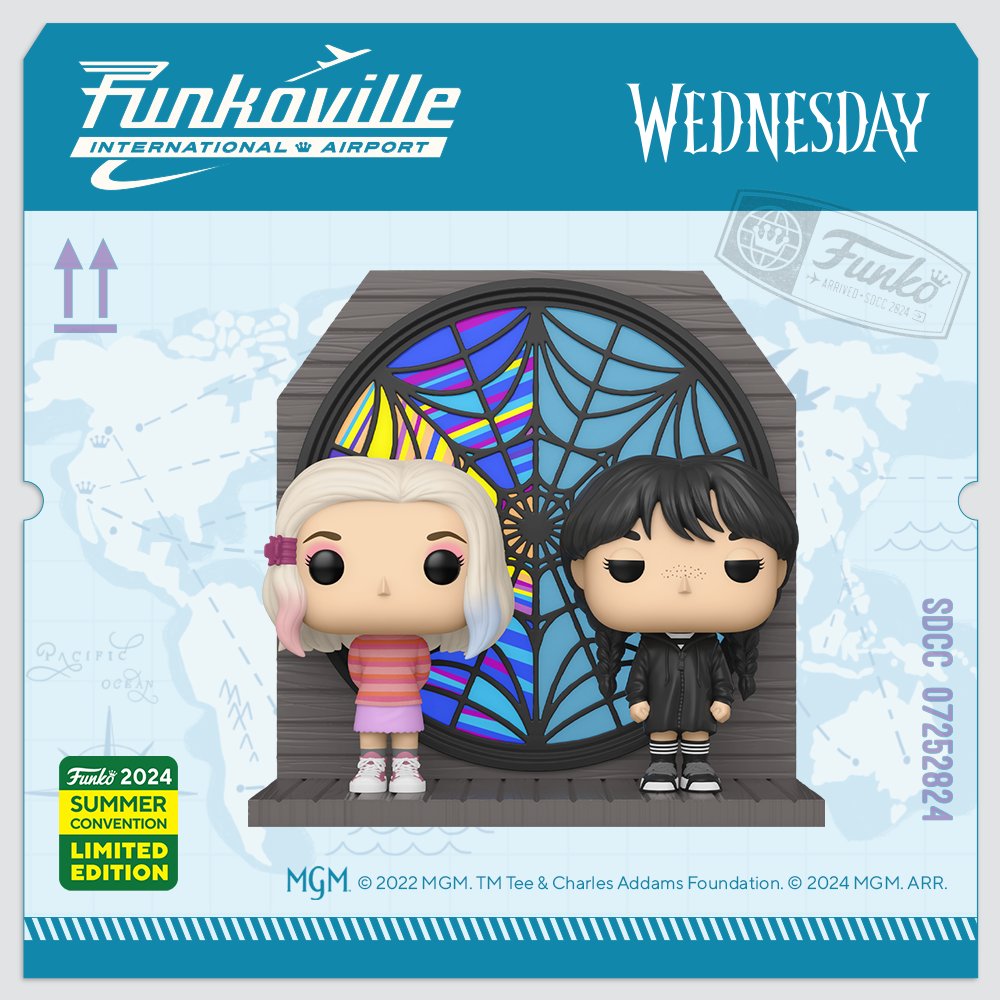 Wednesday -  Wednesday and Enid 2024 Summer Convention Exclusive Funko Pop! Moment