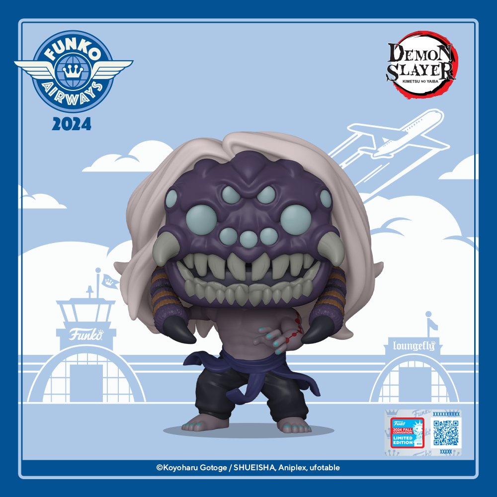 Demon Slayer: Kimetsu no Yaiba - Spider Demon Father 2024 Fall Convention Exclusive Funko Pop!