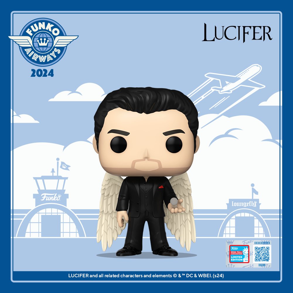 Netflix - Lucifer 2024 Fall Convention Exclusive Funko Pop!