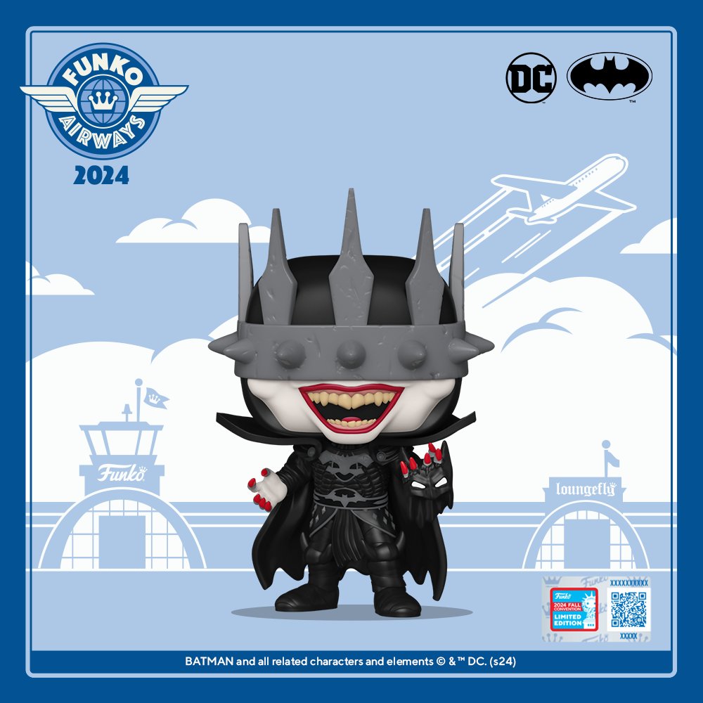 Batman - The Batman Who Laughs 2024 Fall Convention Exclusive Funko Pop!