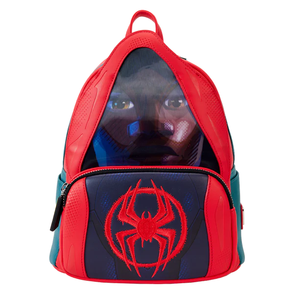 Loungefly Marvel - Spider-Verse Miles Morales Hoodie Cosplay Mini Backpack