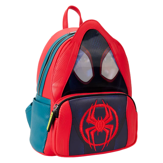 Loungefly Marvel - Spider-Verse Miles Morales Hoodie Cosplay Mini Backpack