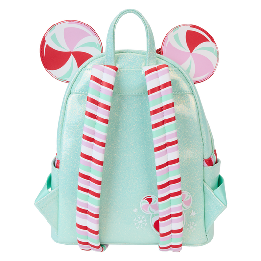 Loungefly Minnie Mouse Peppermint Ornaments Mini Backpack