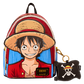 Loungefly NYCC Limited Edition One Piece Luffy Cosplay Mini Backpack With Coin Bag