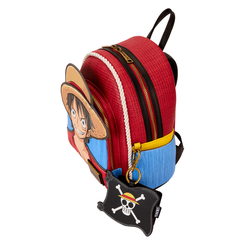 Loungefly NYCC Limited Edition One Piece Luffy Cosplay Mini Backpack With Coin Bag