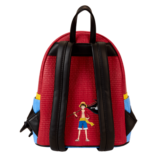 Loungefly NYCC Limited Edition One Piece Luffy Cosplay Mini Backpack With Coin Bag