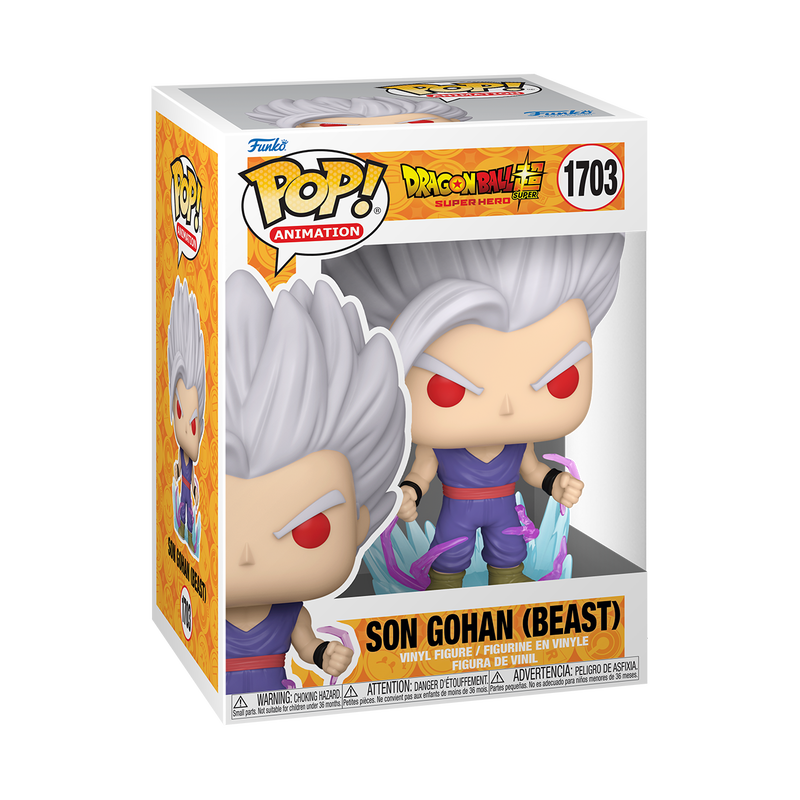 Dragon Ball Super: Super Hero - Son Gohan (Beast) Funko Pop! Vinyl Figure