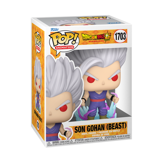 Dragon Ball Super: Super Hero - Son Gohan (Beast) Funko Pop! Vinyl Figure