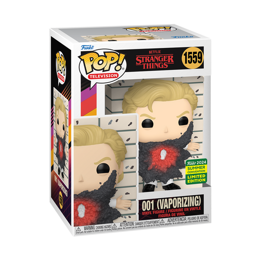 Stranger Things -  001 (Vaporizing) 2024 Summer Convention Exclusive Funko Pop! Deluxe