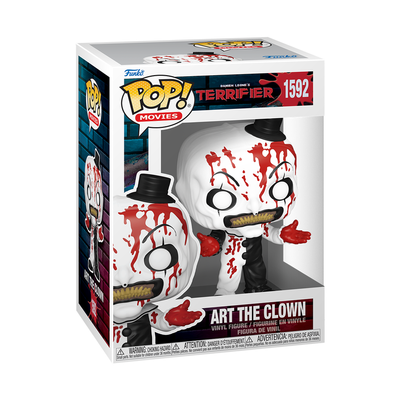 Terrifier - Art The Clown (Bloody) Funko Pop!