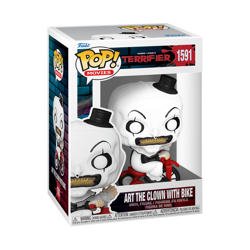 Terrifier - Art The Clown With Bike Funko Pop!