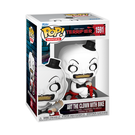 Terrifier - Art The Clown With Bike Funko Pop!