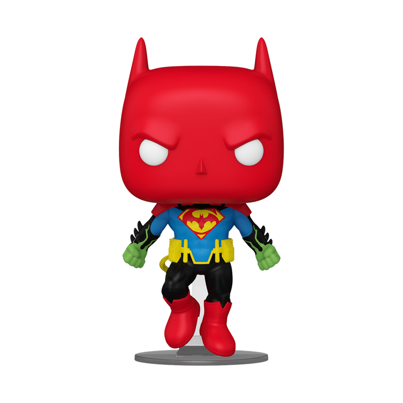 Batman/Superman: World’s Finest -  Batman / Superman Fusion 2024 Summer Convention Exclusive Funko Pop!