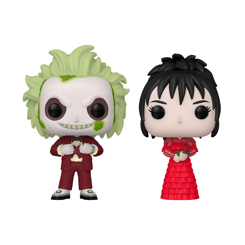 Beetlejuice Beetlejuice - Beetlejuice & Lydia Deetz Wedding Funko Pop! 2pack