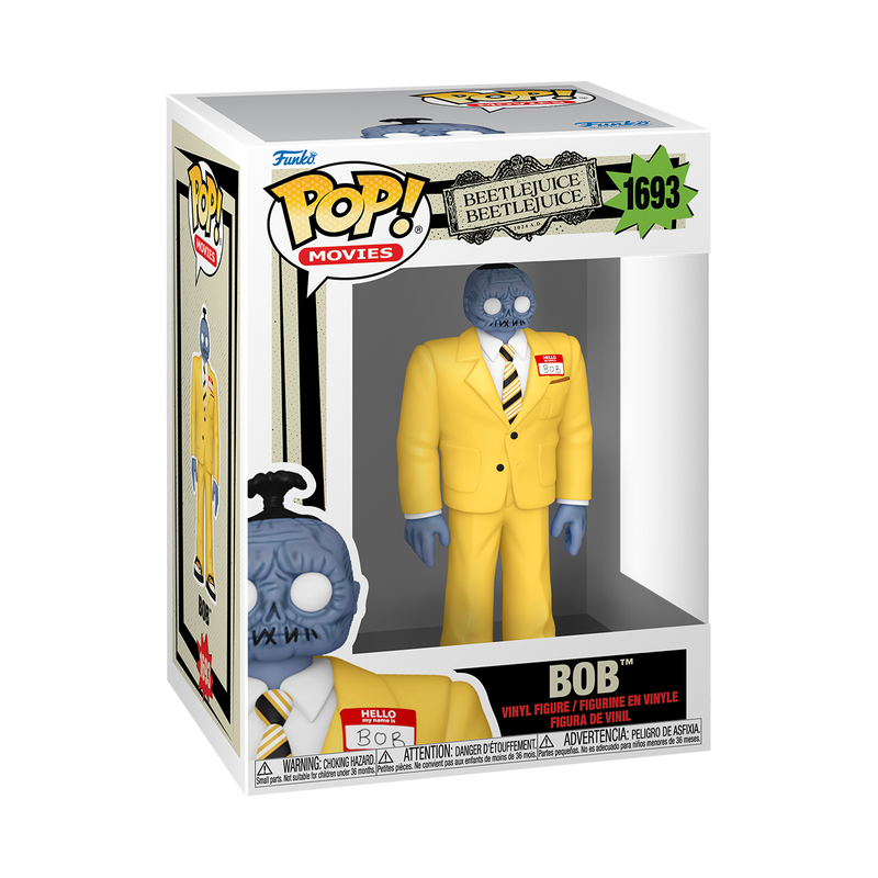 Beetlejuice Beetlejuice - Bob with name tag Funko Pop!