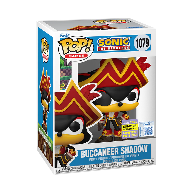 Sonic the Hedgehog - Buccaneer Shadow 2025 Summer Convention Exclusive Funko Pop!
