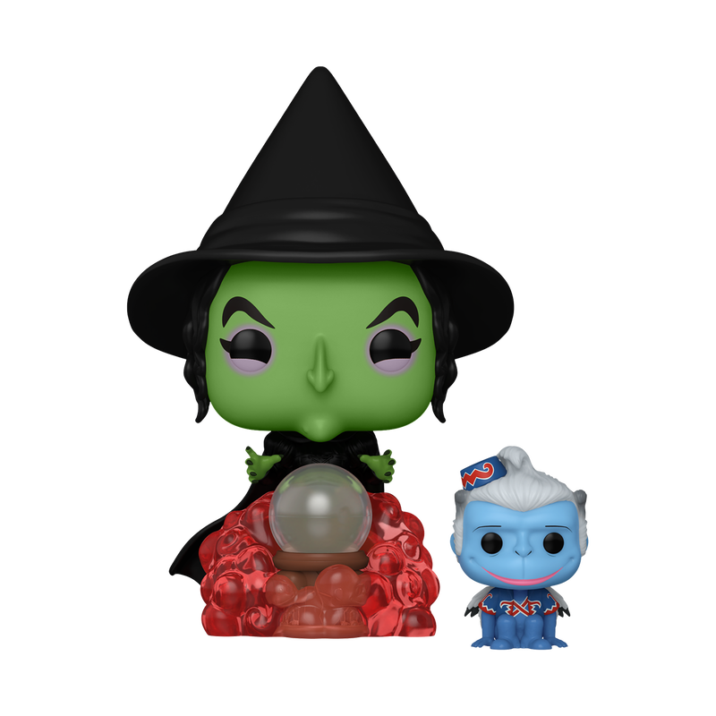 The Wizard of Oz -  Wicked Witch with Winged Monkey 2024 Summer Convention Exclusive Funko Pop!