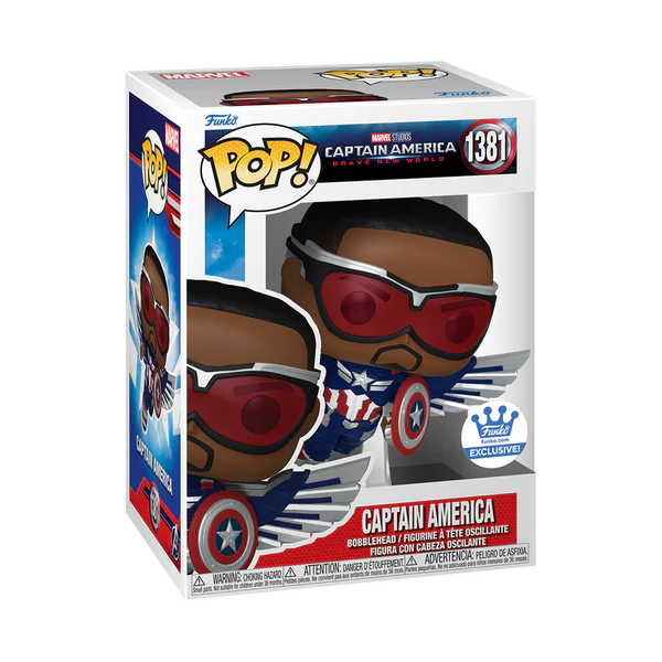 Captain America: Brave New World - Captain America (Flying) Funko Pop!