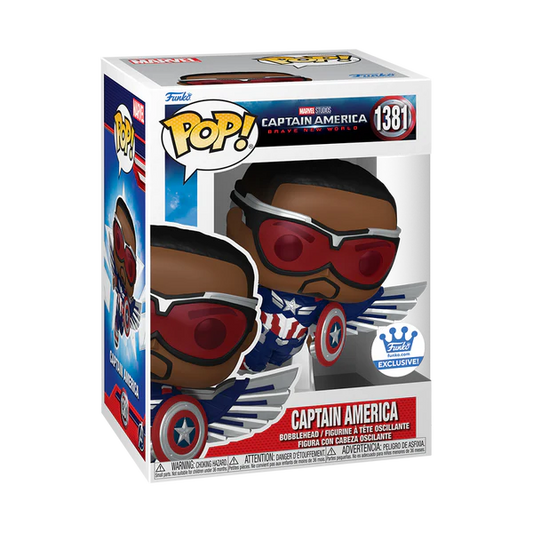 Captain America: Brave New World - Captain America (Flying) Funko Pop!