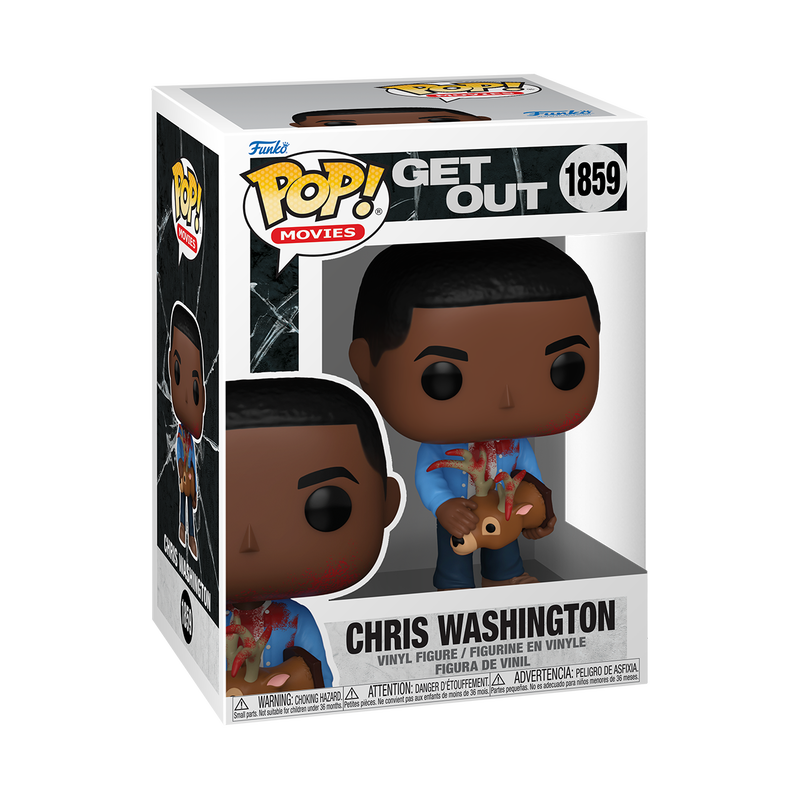 Get Out - Chris Washington with Deer Head Funko Pop!