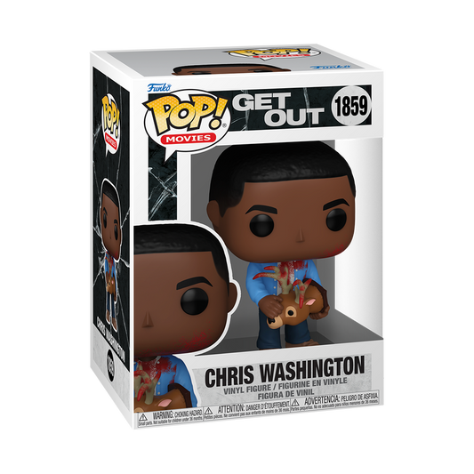 Get Out - Chris Washington with Deer Head Funko Pop!