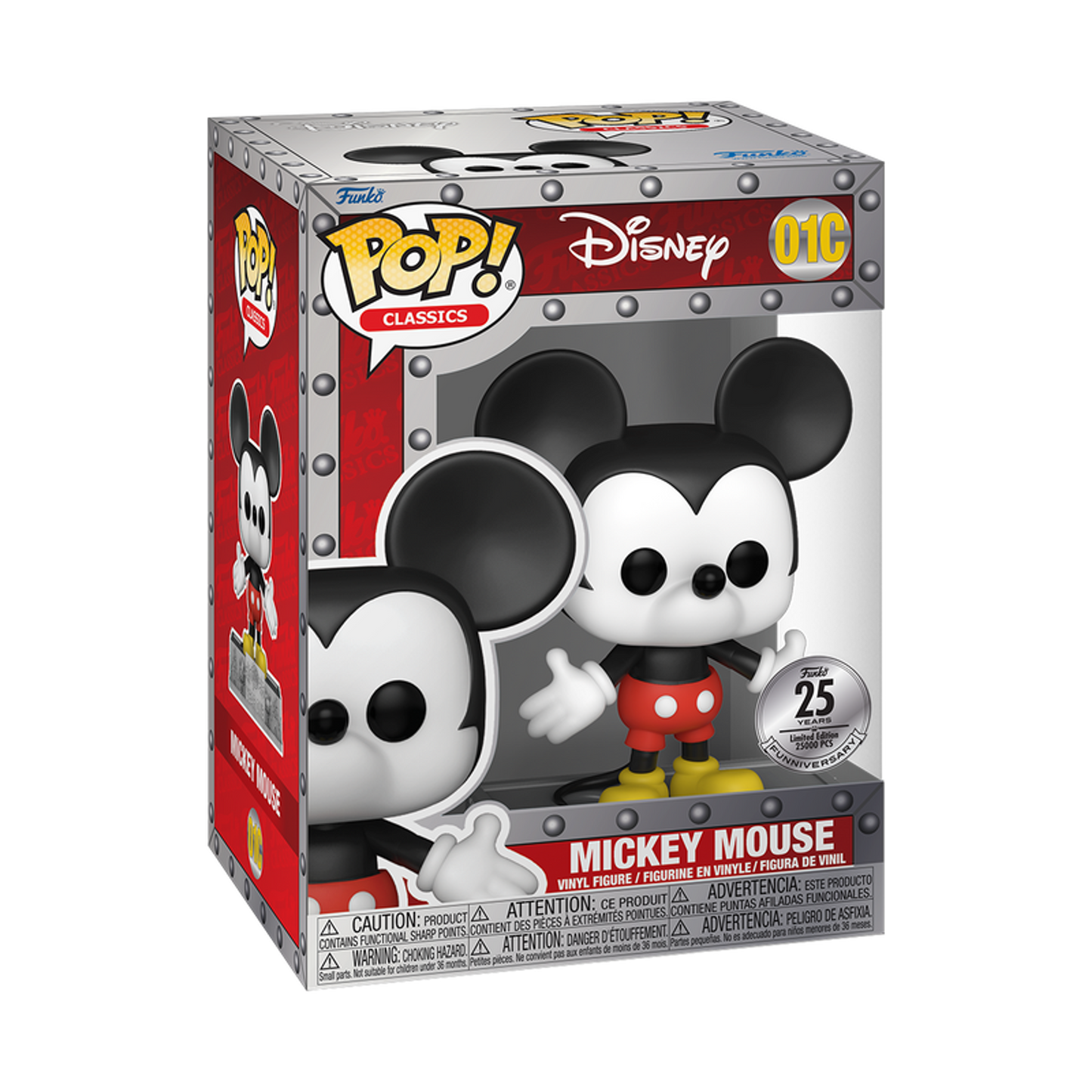 Disney - Mickey Mouse Funko 25th Anniversary Funko Pop!