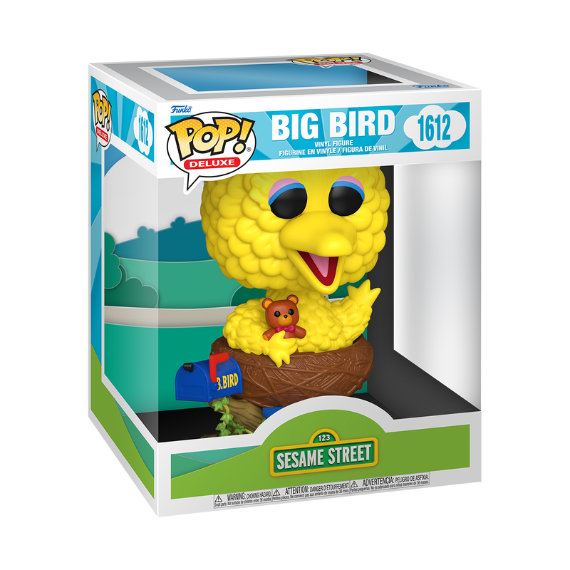 Sesame Street - Big Bird in Nest Funko Pop! Deluxe