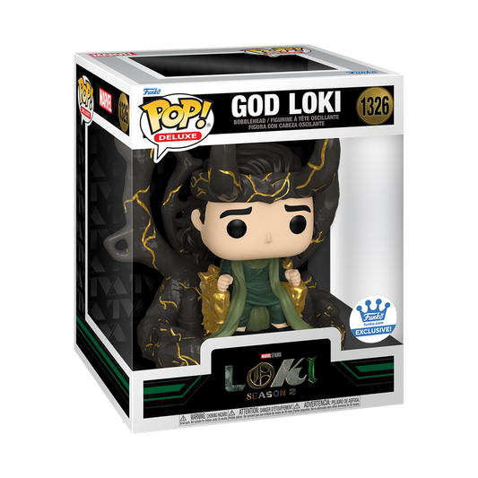 Marvel Loki - God Loki Deluxe Funko Pop!