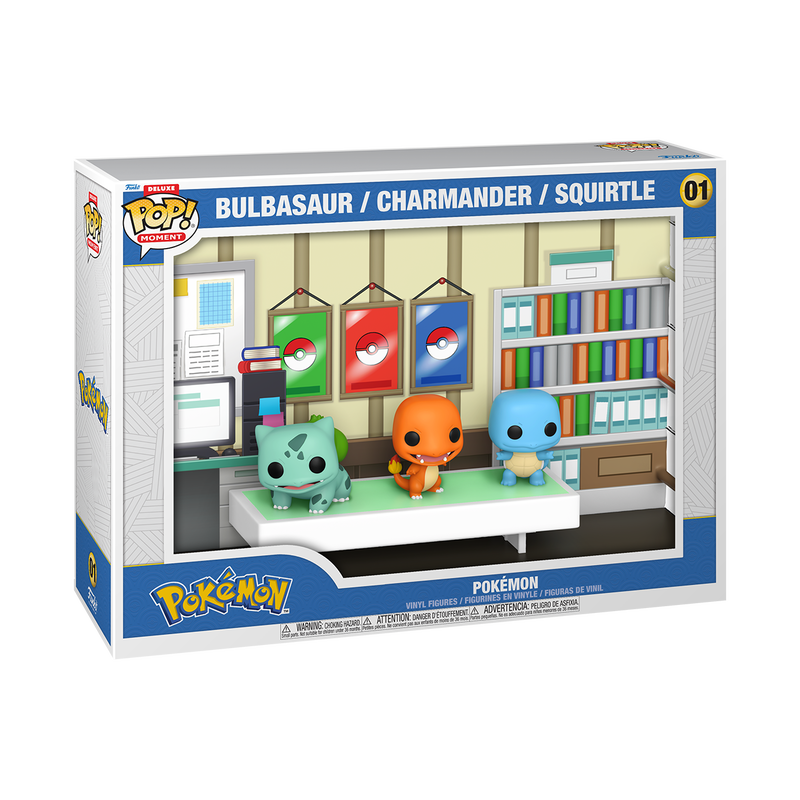 Pokemon - Starters Pop! Moment Deluxe Funko