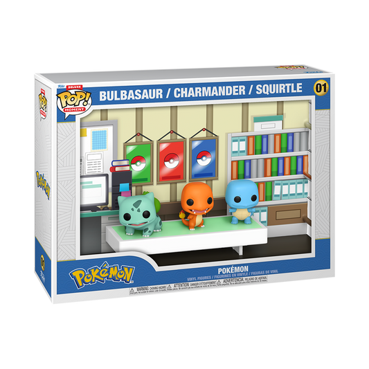 Pokemon - Starters Pop! Moment Deluxe Funko