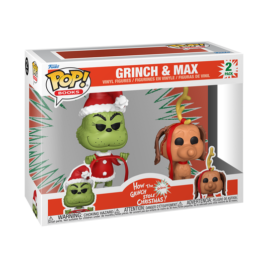 How the Grinch Stole Christmas - Grinch & Max Funko Pop! 2pack