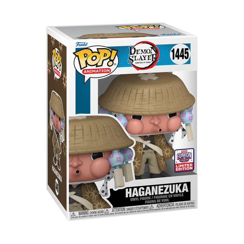 Demon Slayer - Haganezuka with Hat Funko Pop! FunKon London 2024 Exclusive