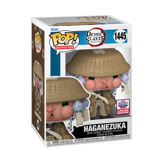 Demon Slayer - Haganezuka with Hat Funko Pop! FunKon London 2024 Exclusive