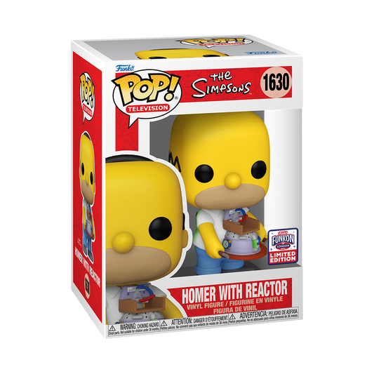 The Simpsons - Homer With Reactor Funko Pop! FunKon London 2024 Exclusive