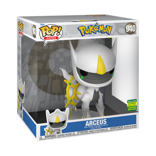 Pokemon -  Arceus 2024 Summer Convention Exclusive Funko Pop! Jumbo